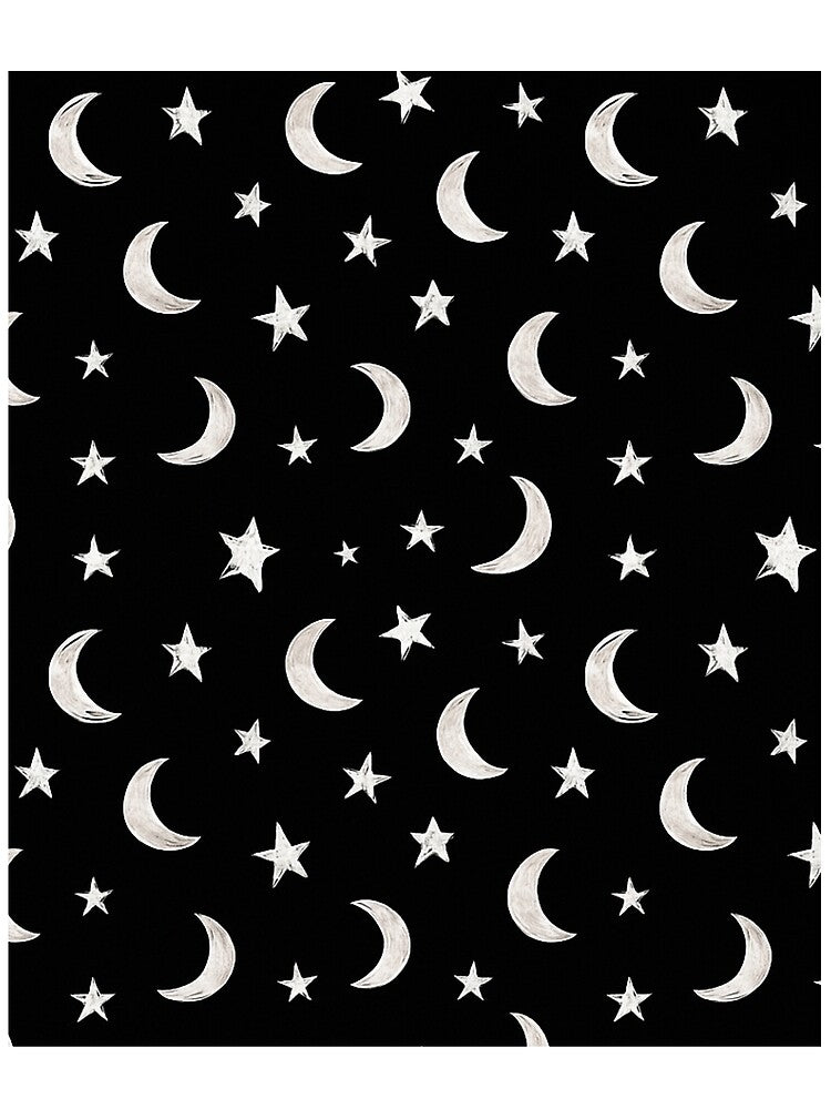 moon and stars pattern by The Cozy Cauldron