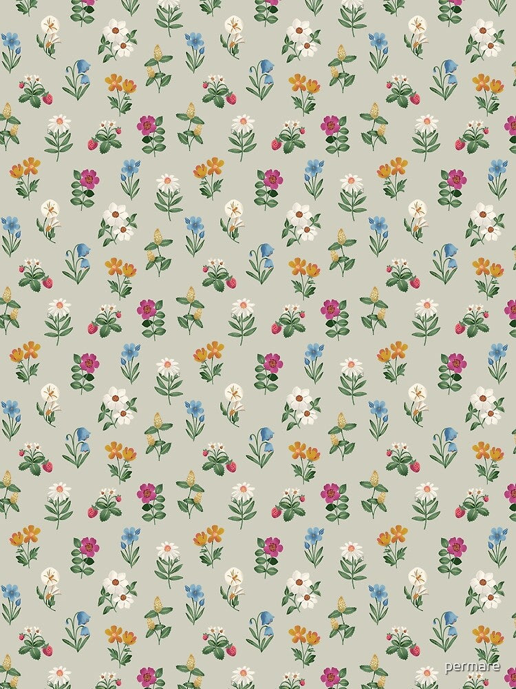 wildflowers of washington pattern by permare
