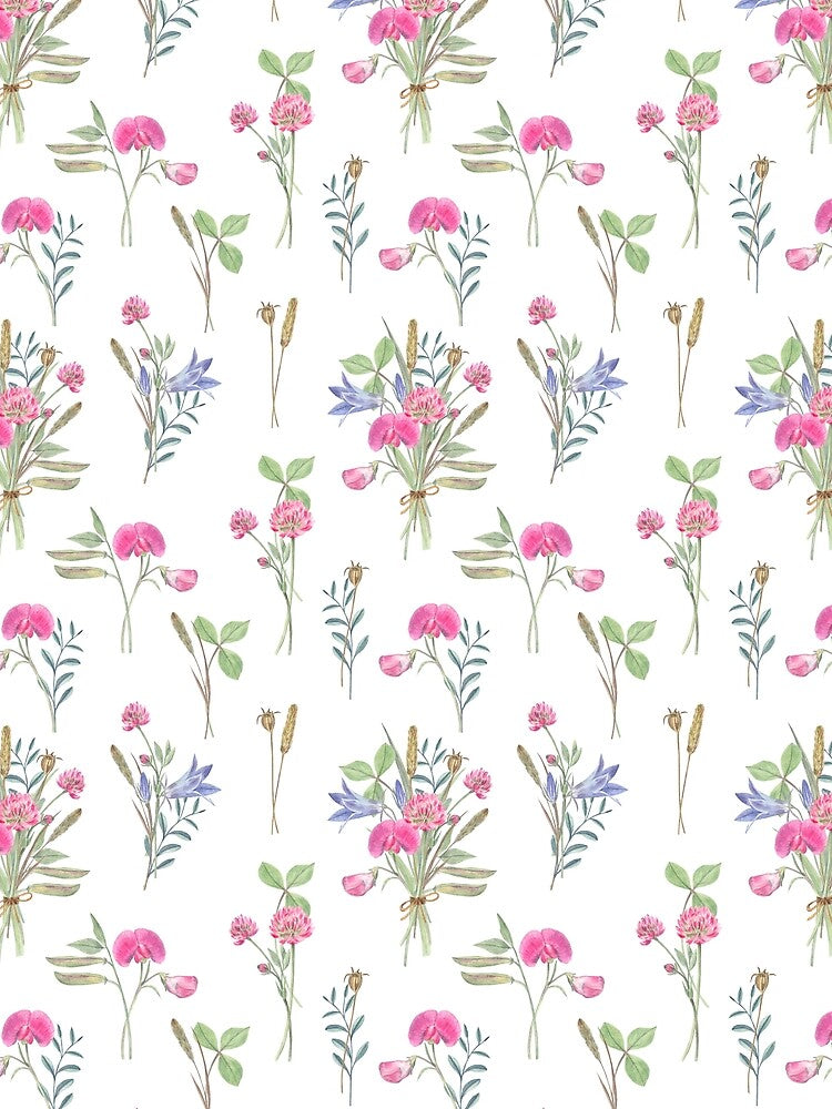 Wild flowers pattern by Flowersforbear
