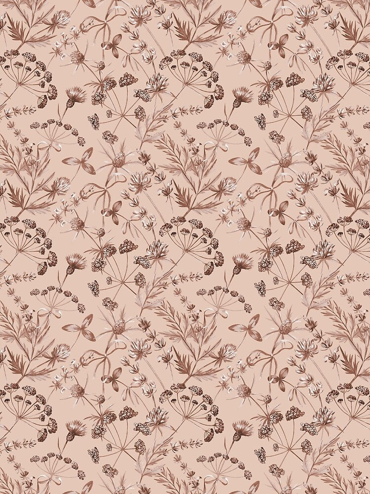 Milk Coffee Floral Design by Flowersforbear