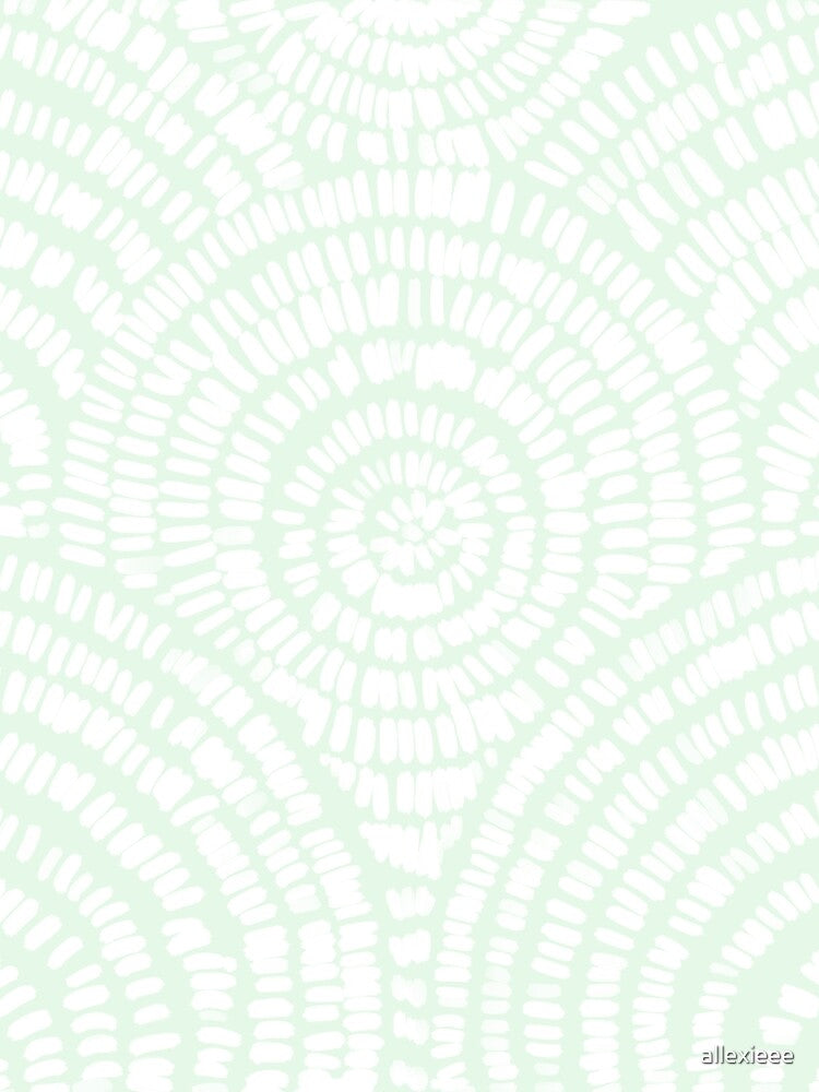Boho Pattern Light Green by allexieee