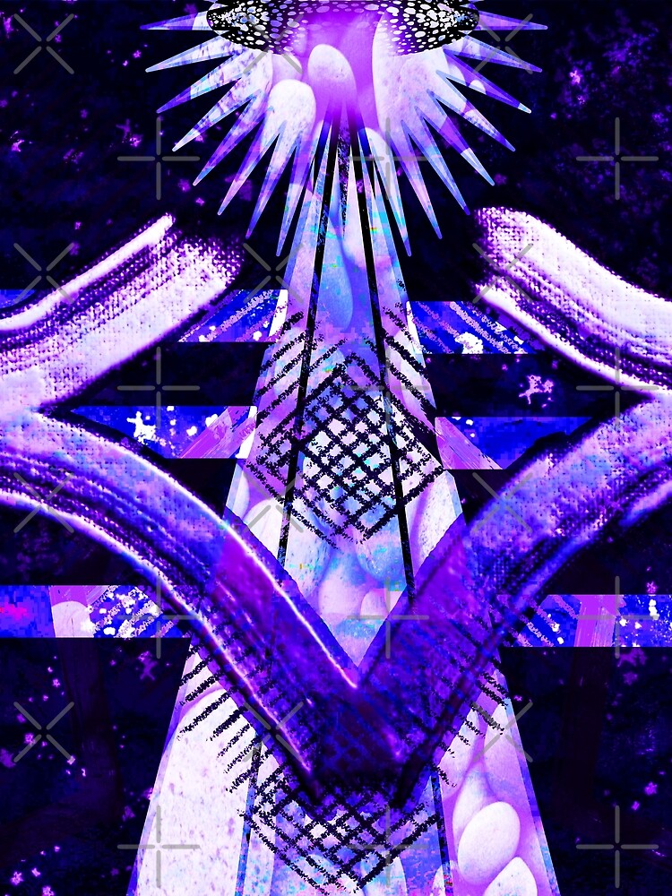 Crown Frequency – Psychedelic Sacred Geometry by Brooklyn Hearty
