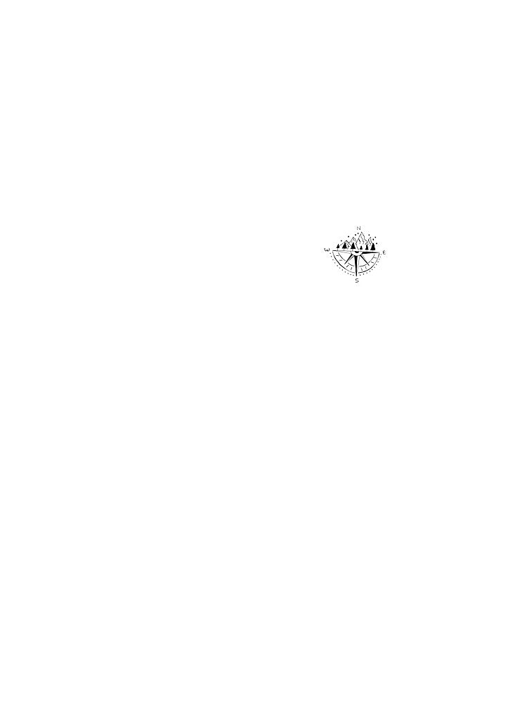 Mountain Compass – Minimalist Adventure Design by AGFdesigns