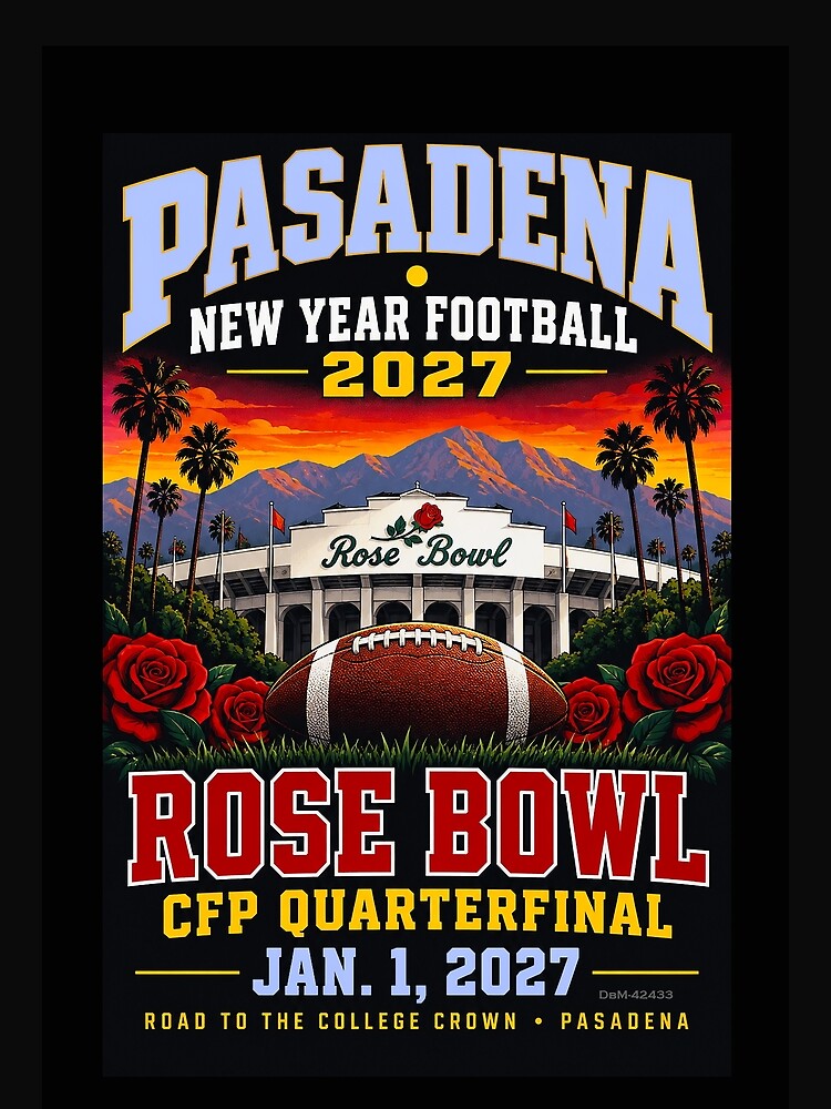 CHAMPIONSHIP FOOTBALL- RB BOWL- January 1, 2027 by DBM Photo Art 1