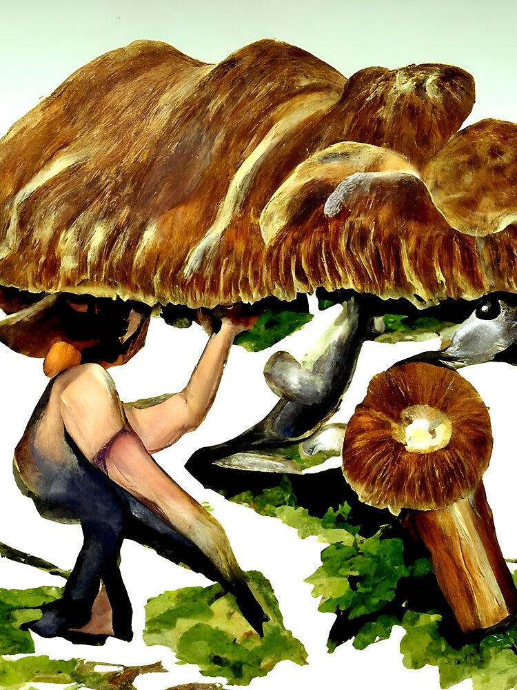 Mushroom Foraging by Jack Holland