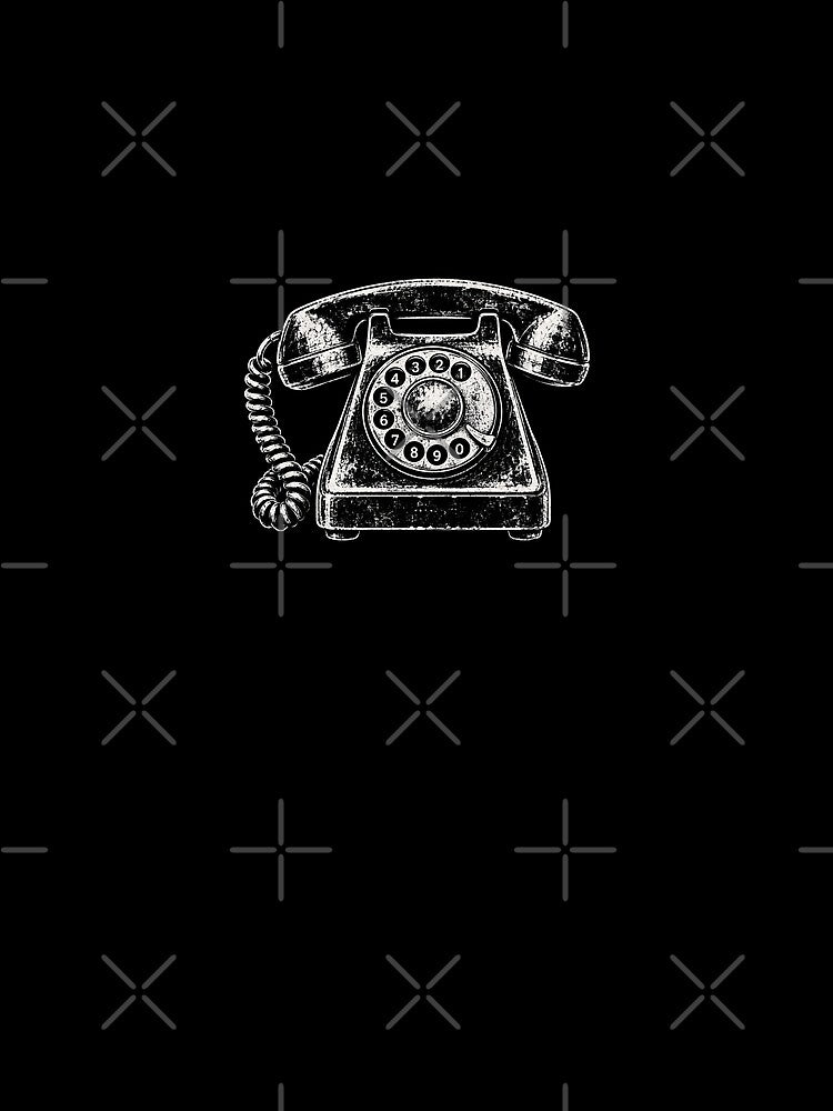 Vintage Telephone Dark Academia Aesthetic by DemureArtsy