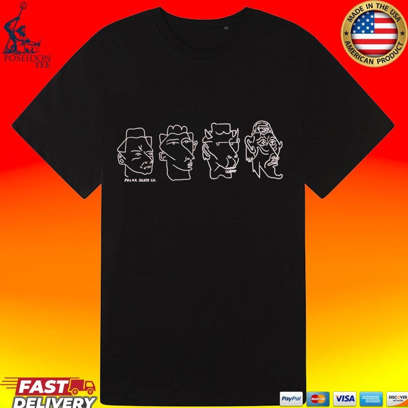Flatspot Polar 8 Heads Contrast T-shirt