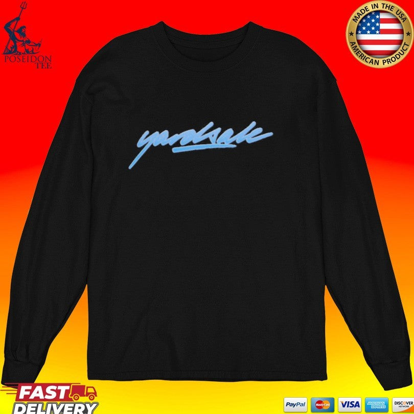 Flatspot Yardsale Script Sludge T-shirt