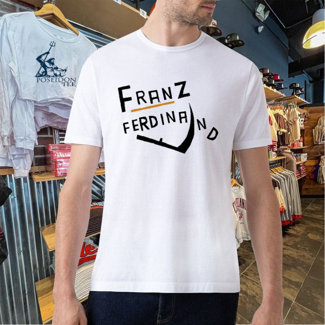 Franz Ferdinand White Scythe T-shirt