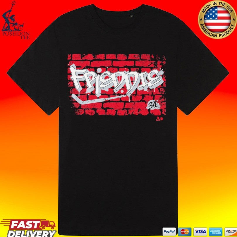 Frederik Andersen Brick Wall Freddie T-shirt