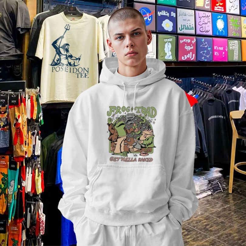 Frog And Toad Get Hella Baked T-shirt