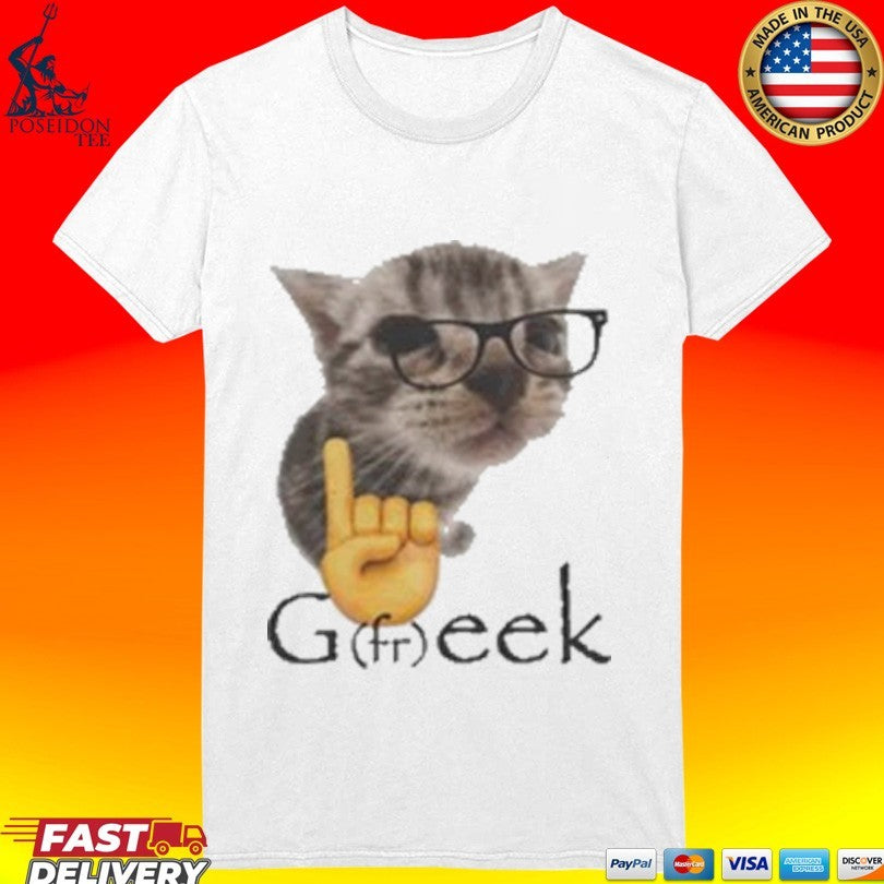 Geek Cat T-shirt