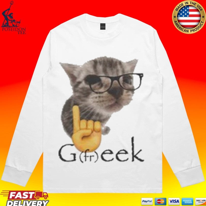 Geek Cat T-shirt