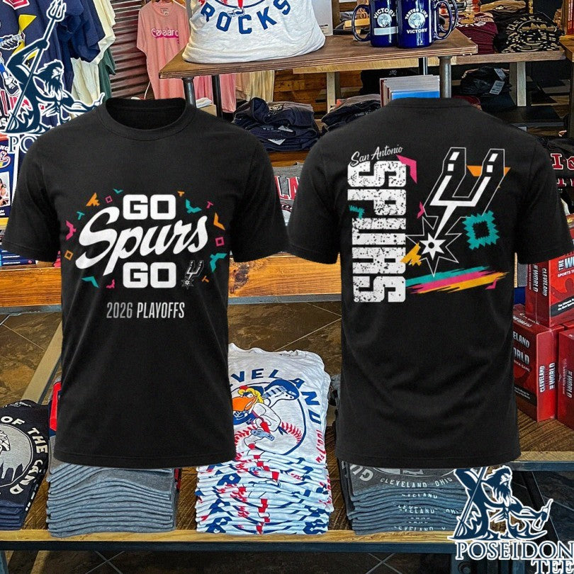 Go Spurs Go 2026 Playoff T-shirt