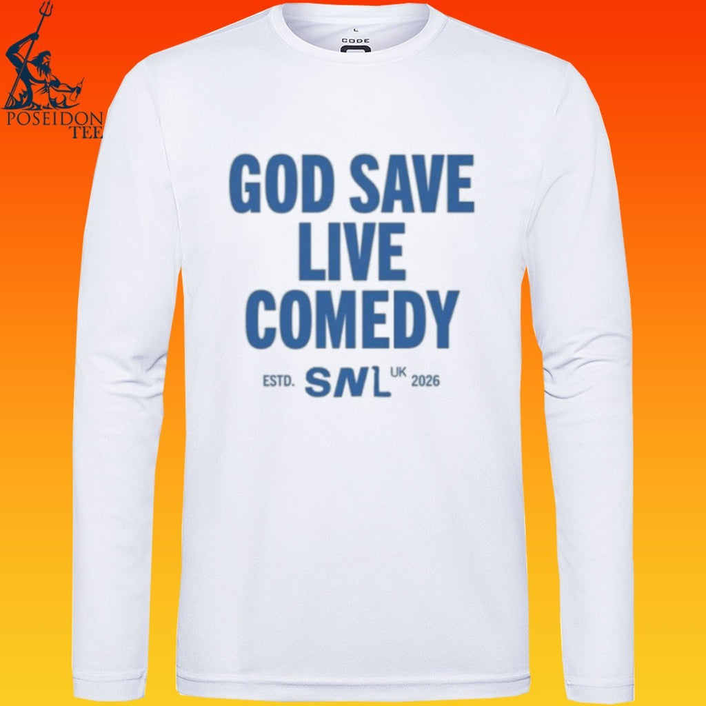 God Save Live Comedy Snl T-shirt