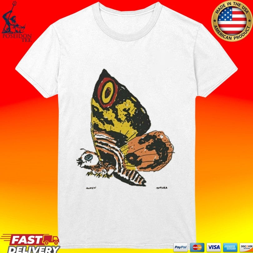 Godzilla Mothra Sketch T-shirt