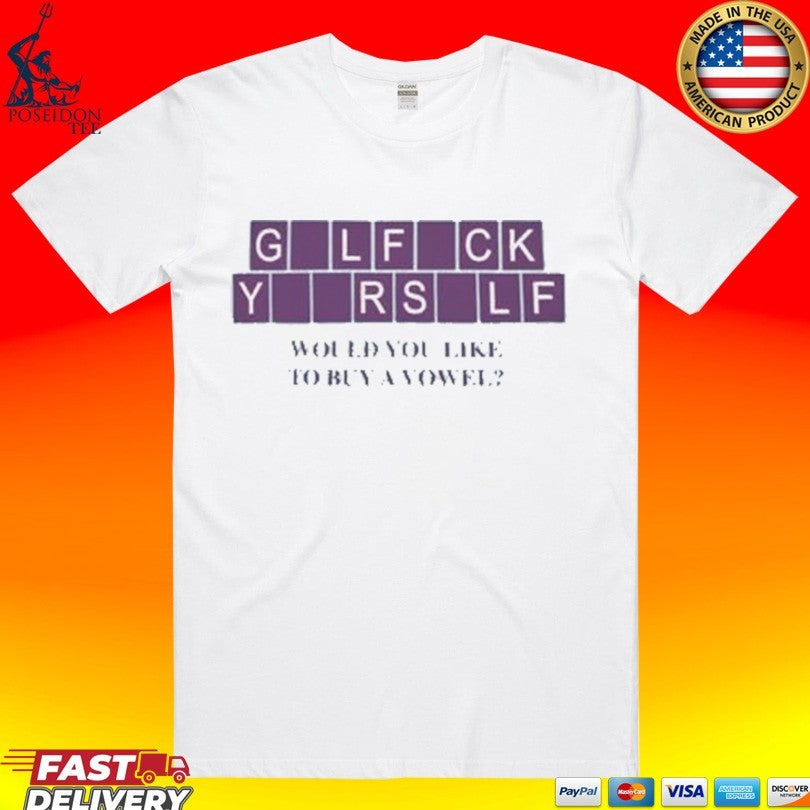 Golf Wang Would You Like To Buy A Vowel T-shirt