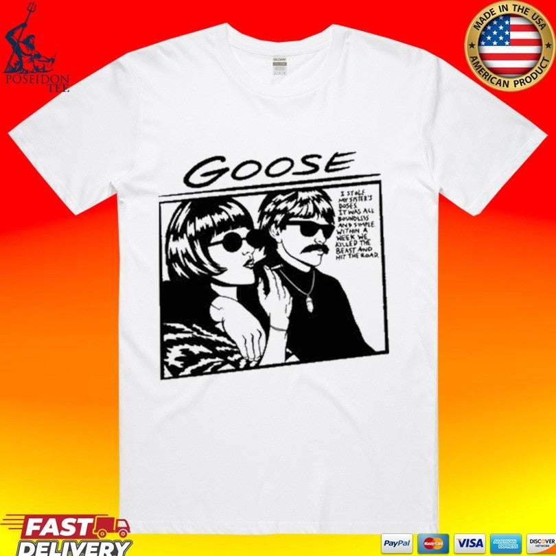 Goose Sonic Youth Goo Album Cover T-shirt