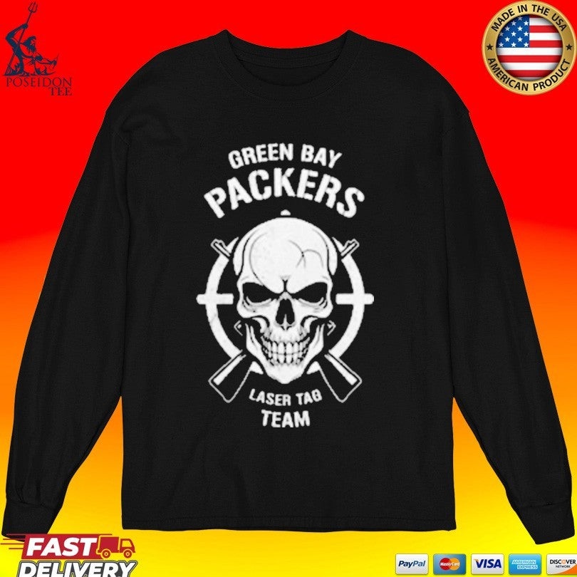 Green Bay Packers Laser Tag Team T-shirt