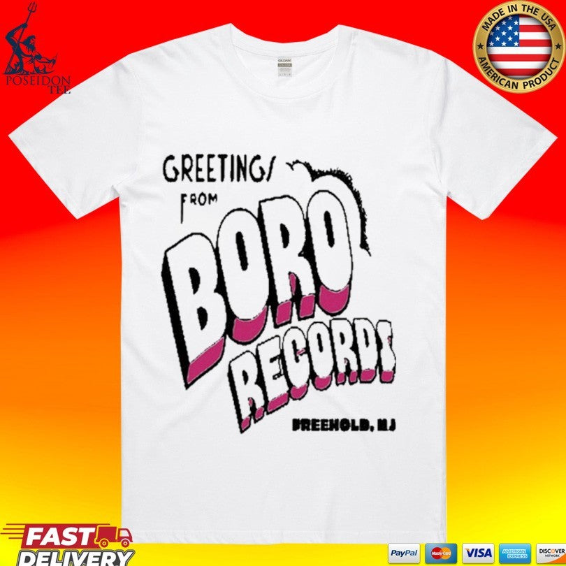 Greetings From Boro Records T-shirt