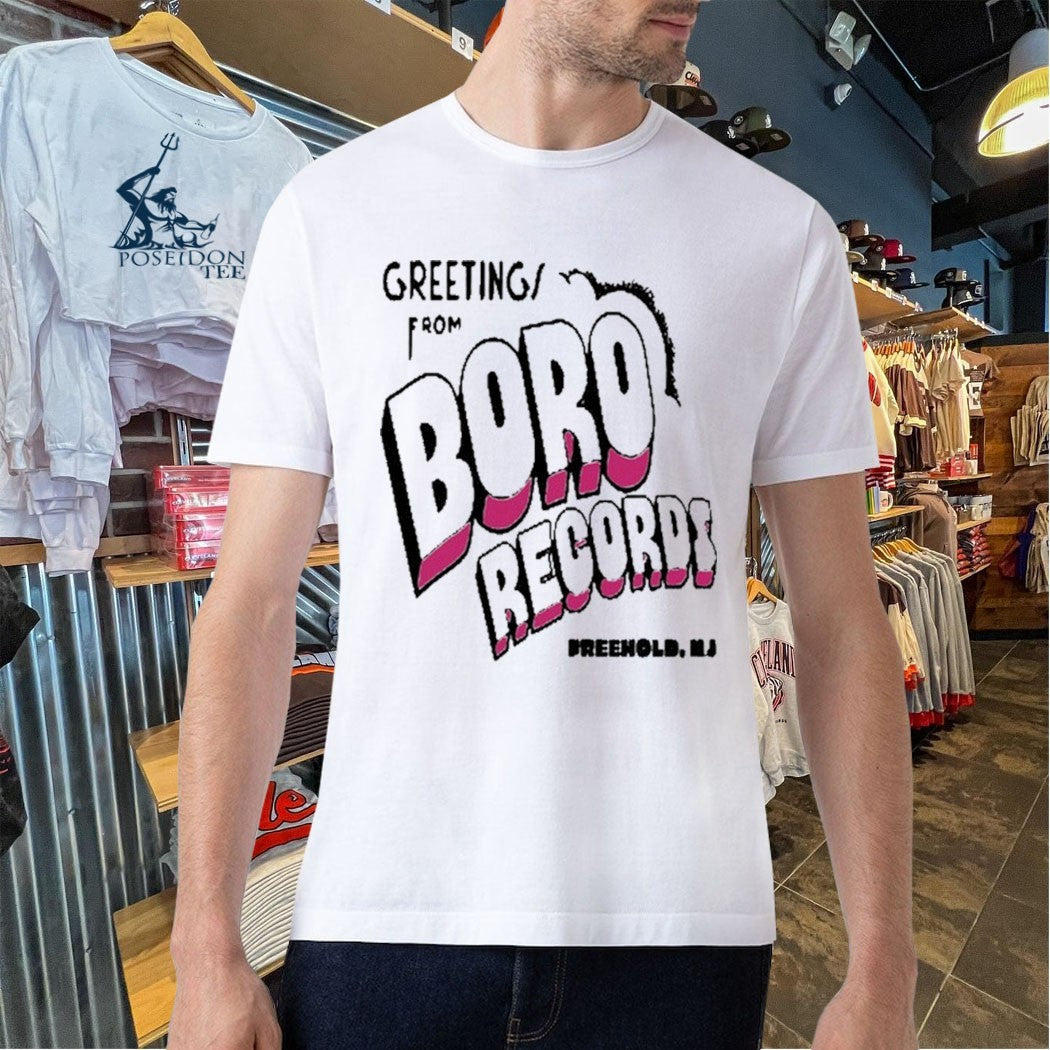 Greetings From Boro Records T-shirt
