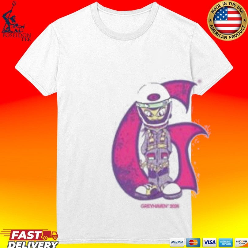 Greyhaven Astronaut Womens Raglan T-shirt