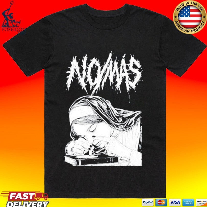 Grindcore No Más Coke Nun T-shirt