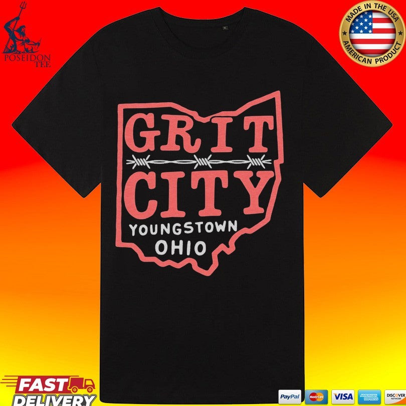 Grit City Youngstown Ohio T-shirt