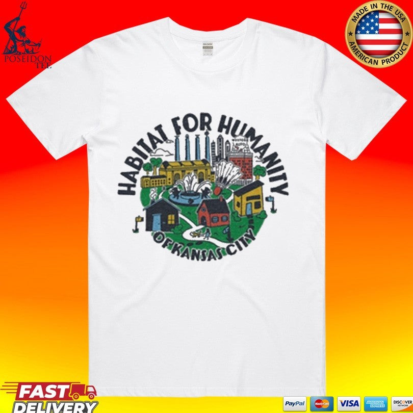 Habitat For Humanity Kc Ash Of Kansas City T-shirt