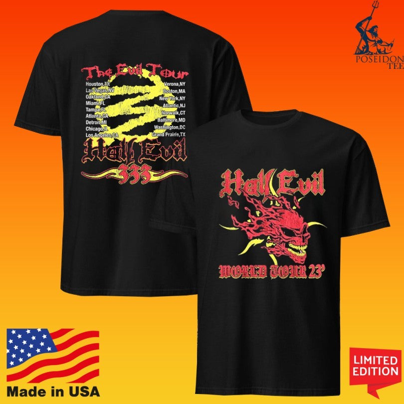Half Evil World Tour 23 T-shirt