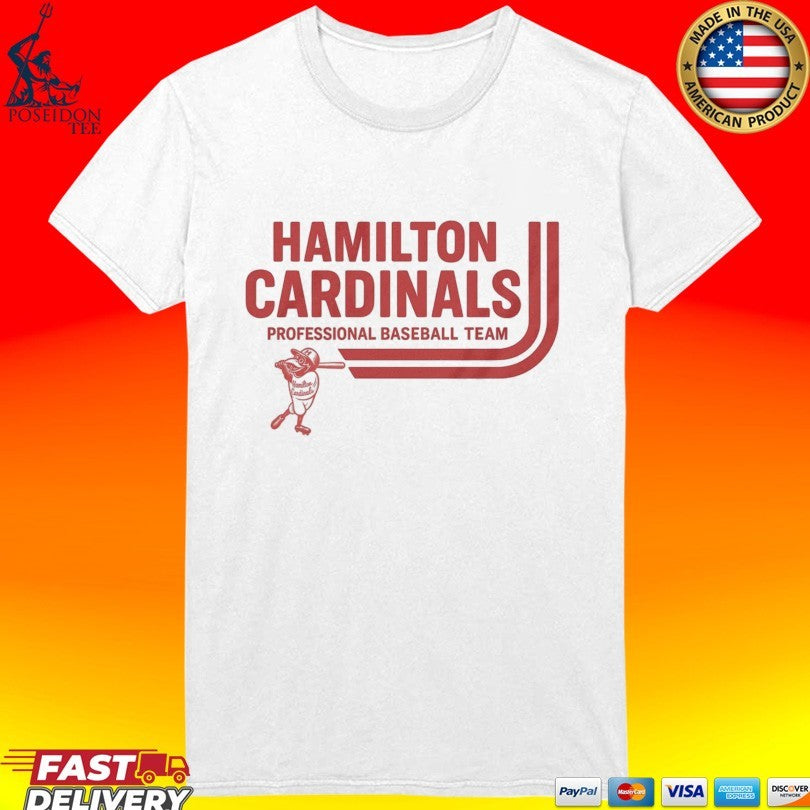 Hamilton Cardinals Professional Baseball Club Team T-shirt