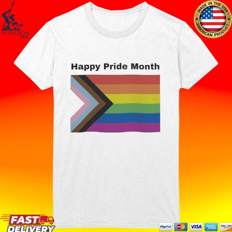 Happy Pride Month Flag T-shirt