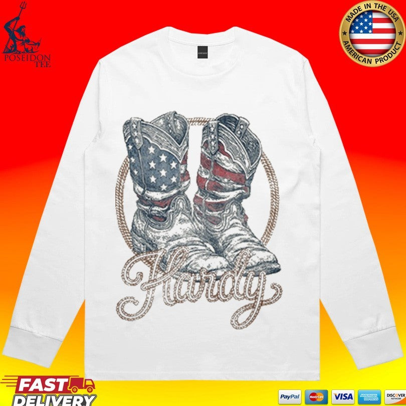 Hardy Boots Americana Ringer T-shirt