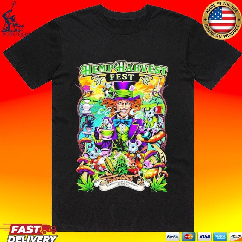Hemp Harvest Festival 2026 T-shirt