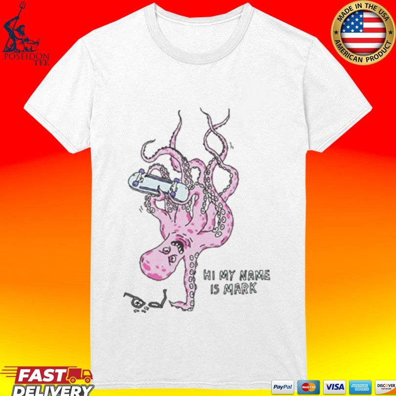 Hi My Name Is Mark Handplant T-shirt