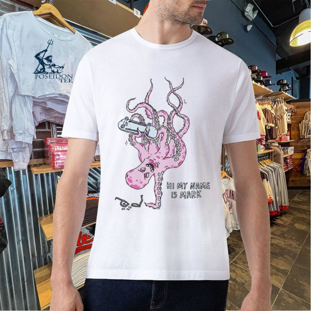 Hi My Name Is Mark Handplant T-shirt