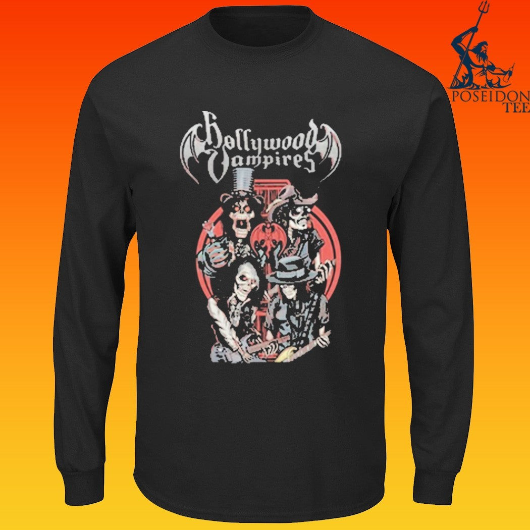 Hollywood Vampires Caricature T-shirt