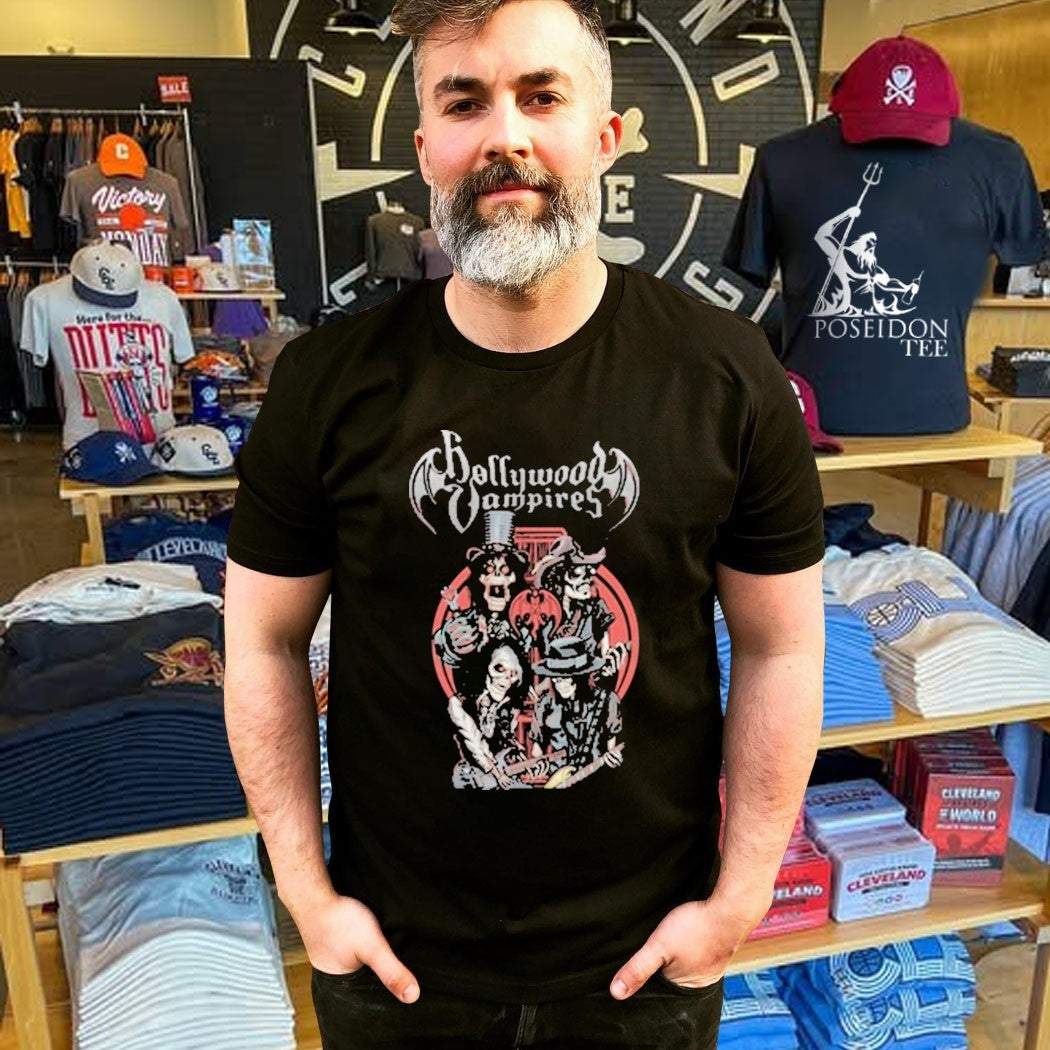 Hollywood Vampires Caricature T-shirt