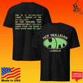 Mulligan Lansing Mi Bubble Logo Tour Shirt