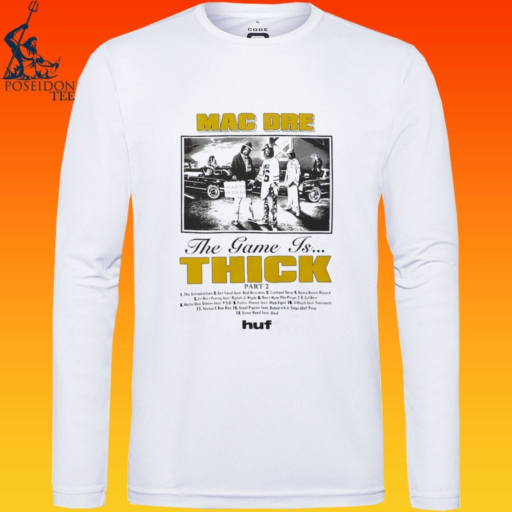 Huf X Mac Dre Game Is Thick Tie-dye T-shirt