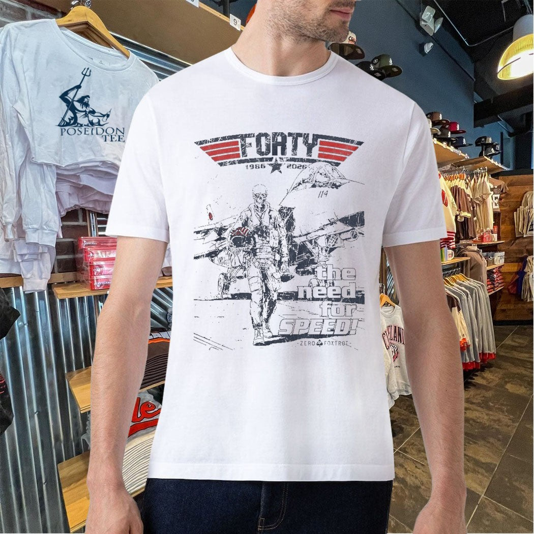 I Feel The Need Forty 1986 2026 The Need For Speed T-shirt