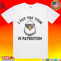 I Put the Tism in Patriotism Eagle T-shirt