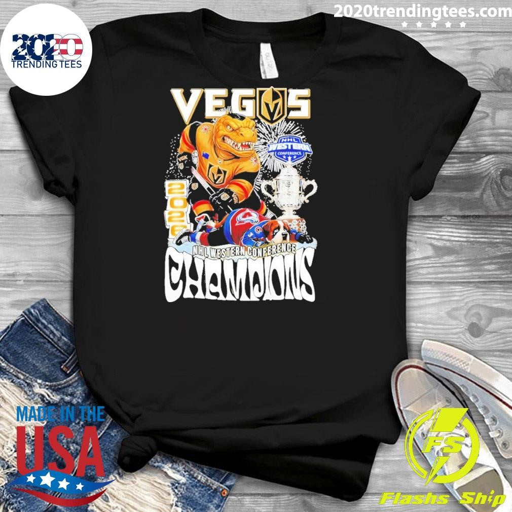 Golden Knights Hockey Western Conference Champions Nhl 2026 Shirt