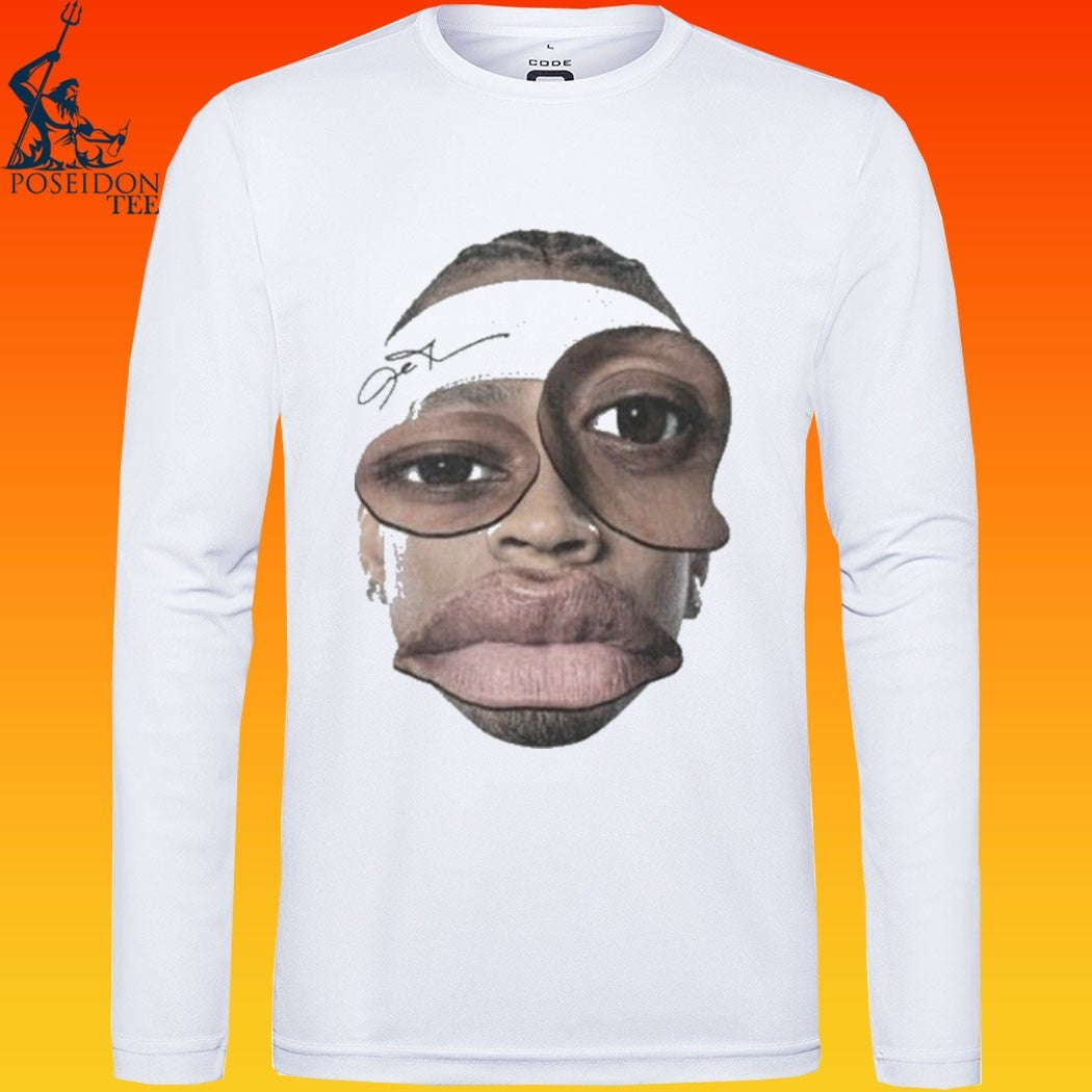 Icy Allen Iverson Collage Graphic T-shirt