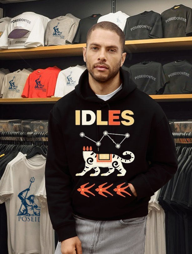 Idles Band 2026 Summer Tour Feline T-shirt