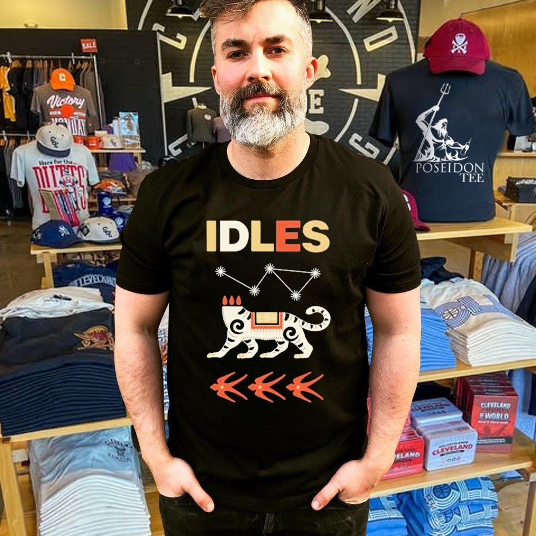 Idles Band 2026 Summer Tour Feline T-shirt