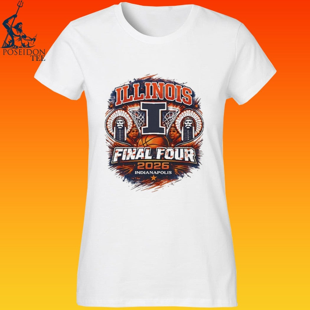 Illinois Final Four 2026 Indianapolis T-shirt
