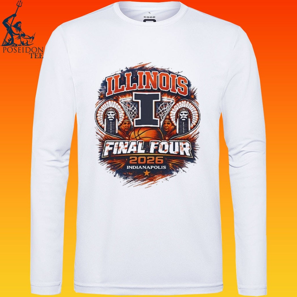 Illinois Final Four 2026 Indianapolis T-shirt