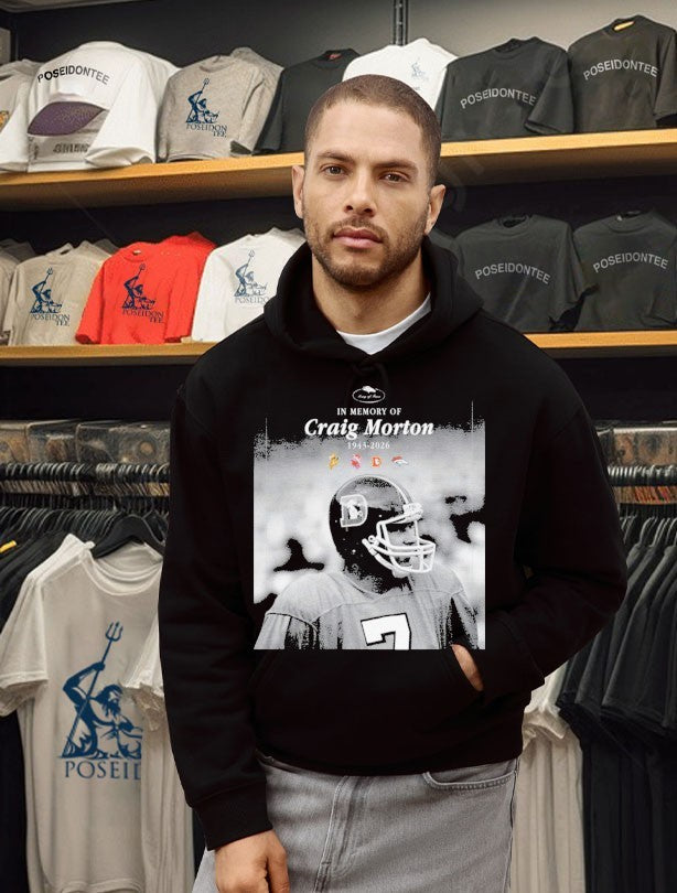In Memory Of Craig Morton 1943-2026 T-shirt