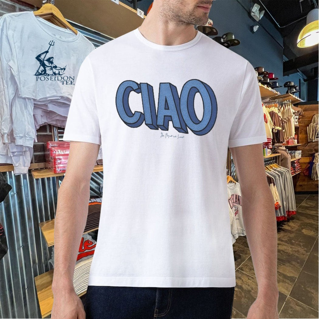 In Print We Trust Ciao T-shirt